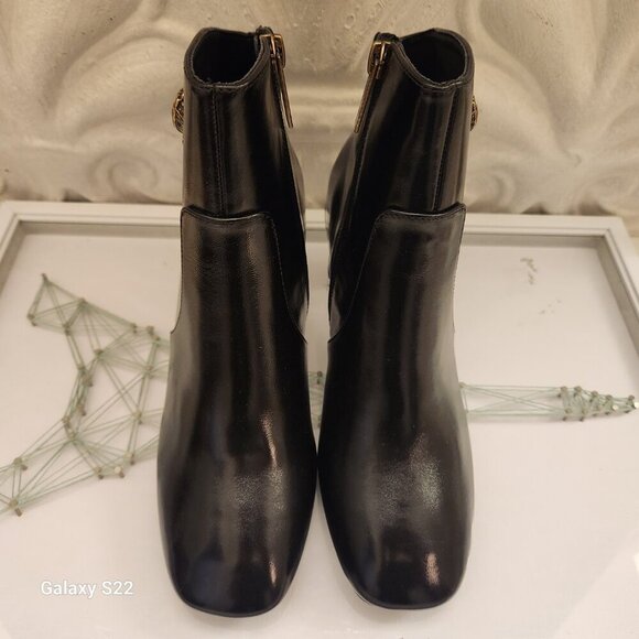 Kurt Geiger London Black Leather Chelsea Square Toe Booties. NIB. Various. - Picture 4 of 13